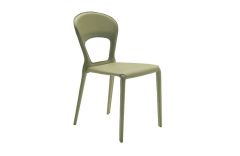 Chaise en cuir Soffio CU - Design Area 44 - Midj