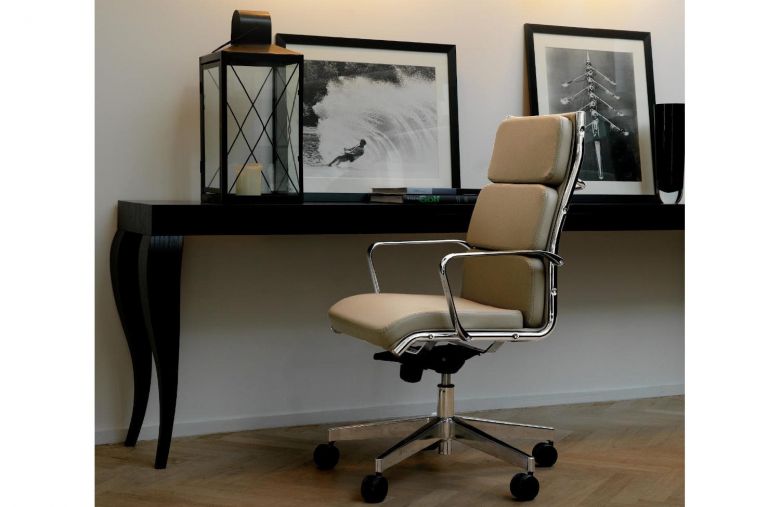 Fauteuil de bureau design et confortable AAC100, piétement à roulettes   Fauteuil bureau design, Chaise de bureau design, Chaise de bureau  confortable